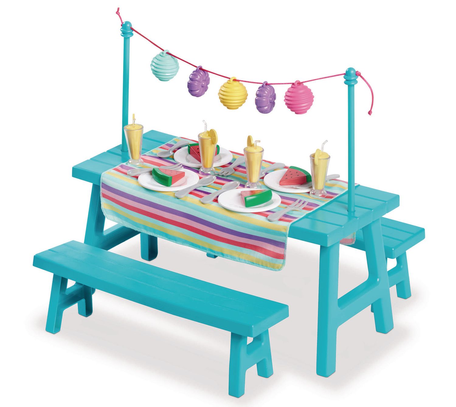 18 inch doll picnic table