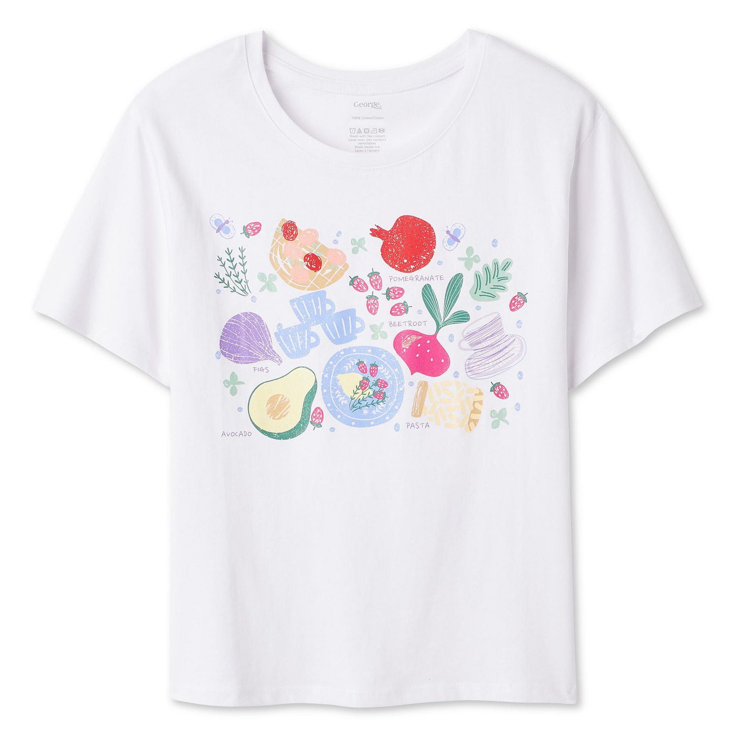 George Girls' Graphic T-Shirt