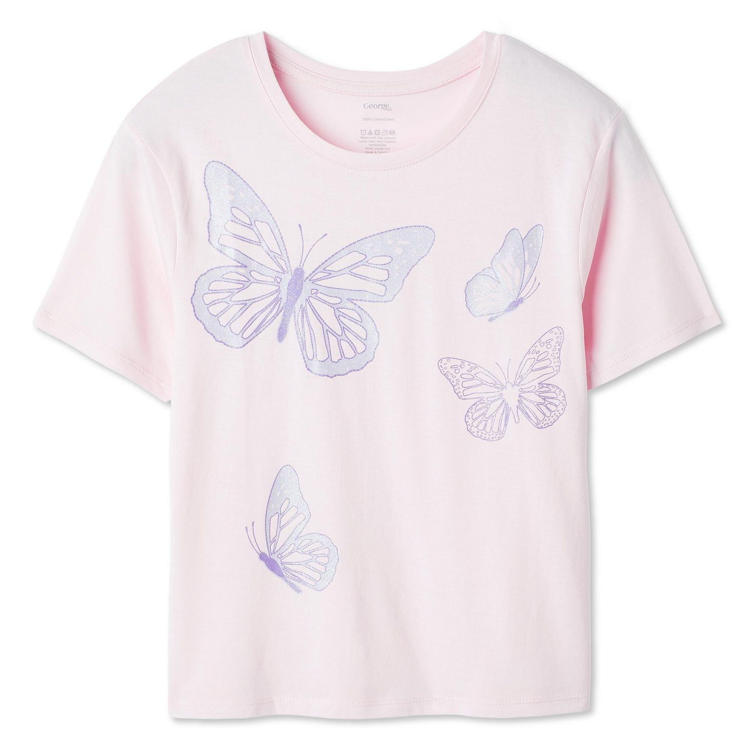 George Girls' Graphic T-Shirt