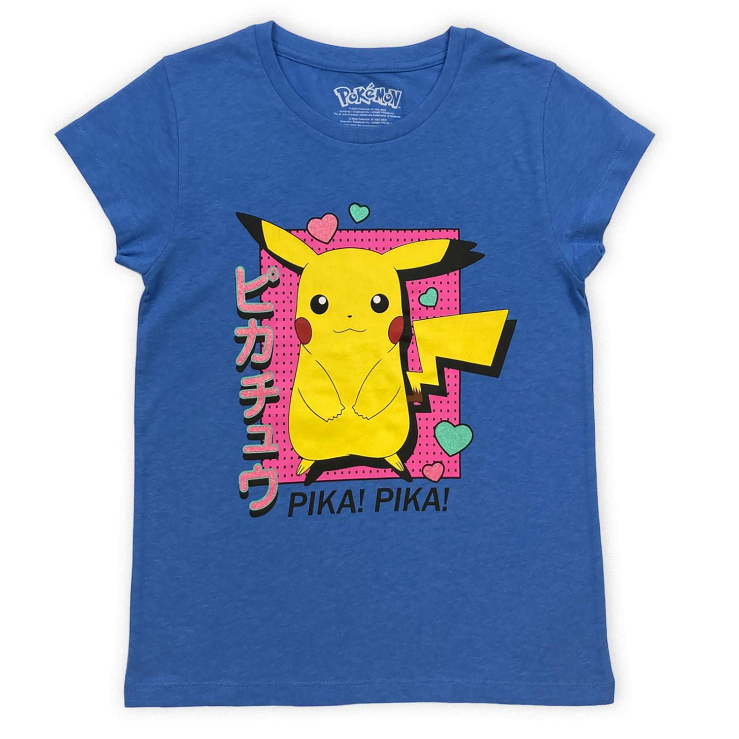 Pokemon Girl's short sleeve tee shirt