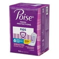 thumbnail image 3 of Poise Incontinence Pads for Women, 4 Drop, Moderate Absorbency, 3 of 7