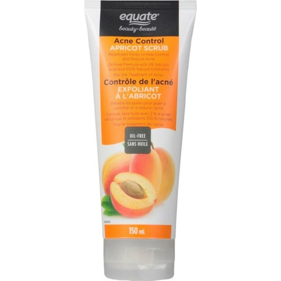 Equate Beauty Exfoliating Apricot Scrub, Apricot Scrub, 150 mL