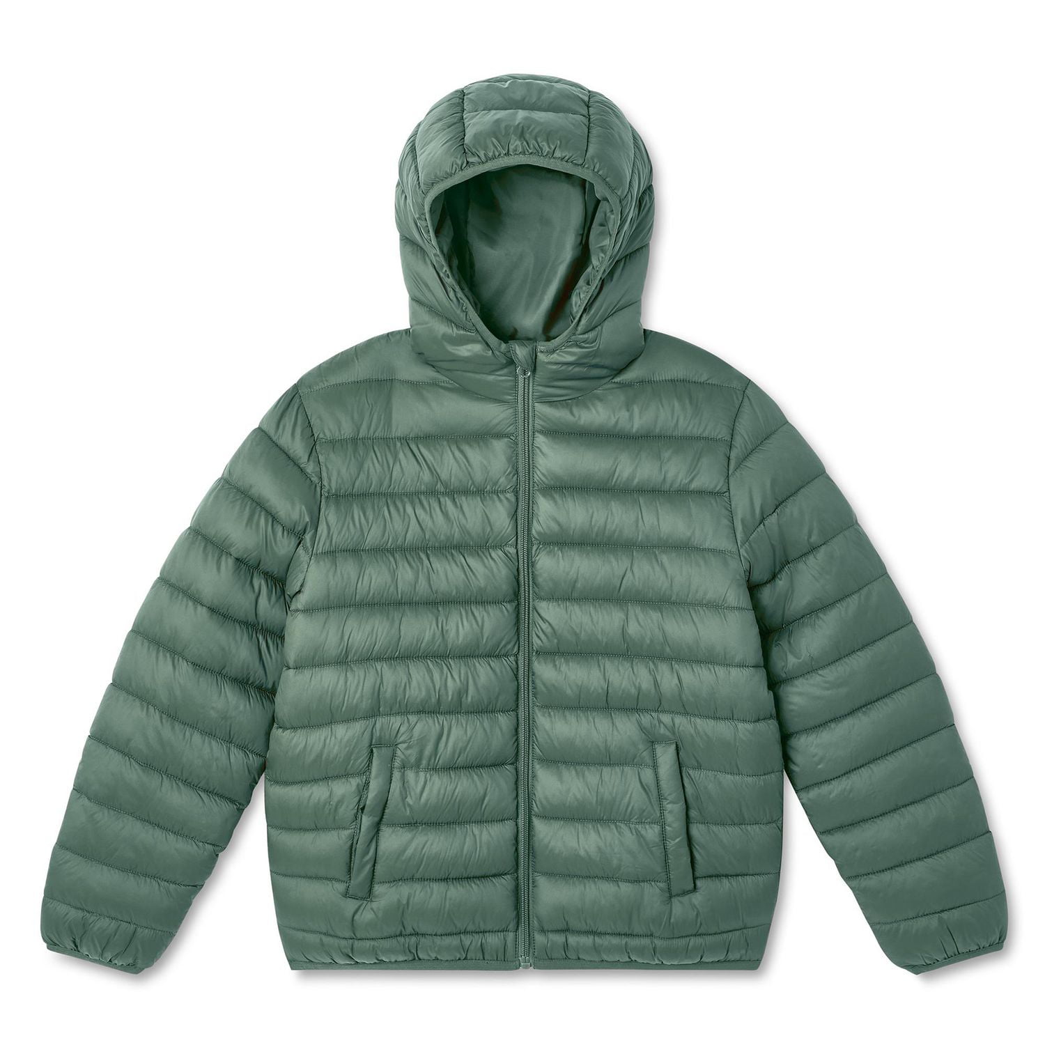 Boys green shop puffer jacket