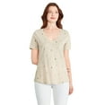 thumbnail image 1 of George Women's V-Neckline Tee, 1 of 6