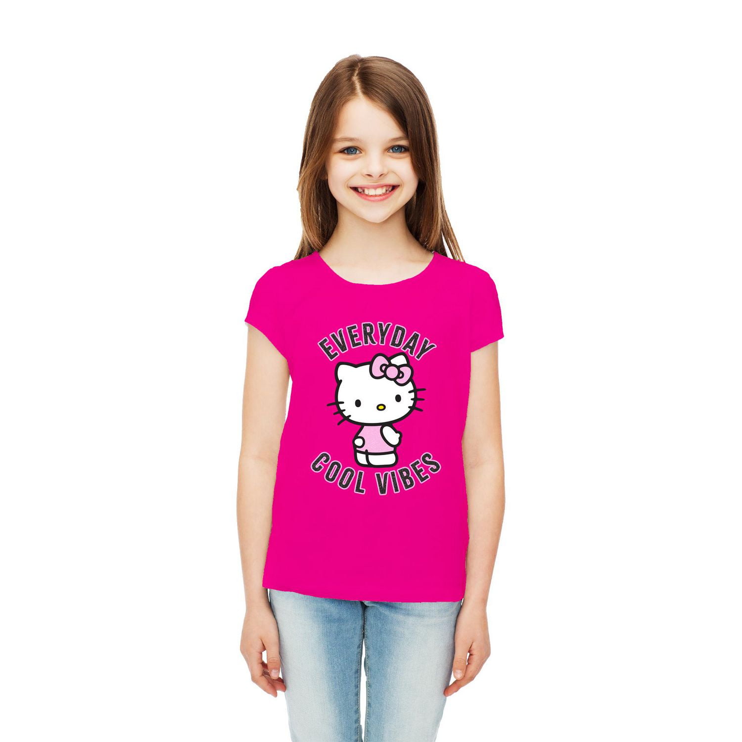 Hello Kitty Girls Everyday Short Sleeve T-Shirt