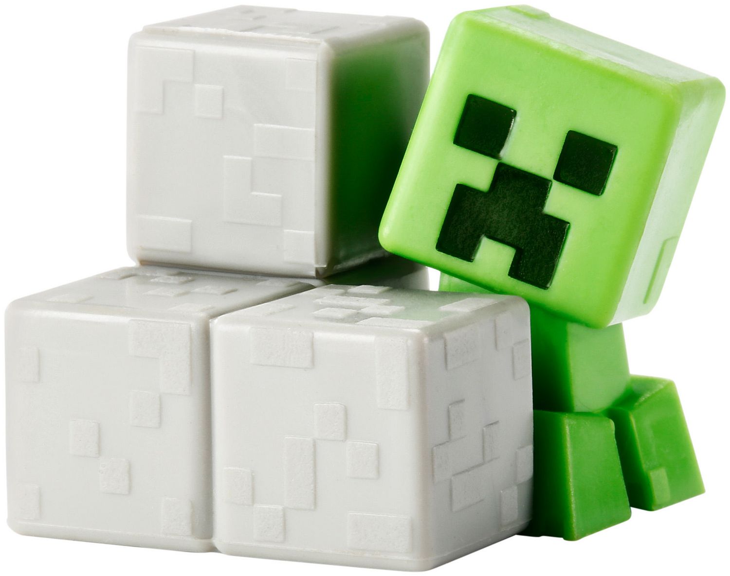 Minecraft 3-Pack Mini Figure - Elder Guardian, Sneaky Creeper
