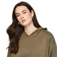 thumbnail image 4 of No Boundaries Women's Oversized Fleece Hoodie, 4 of 6