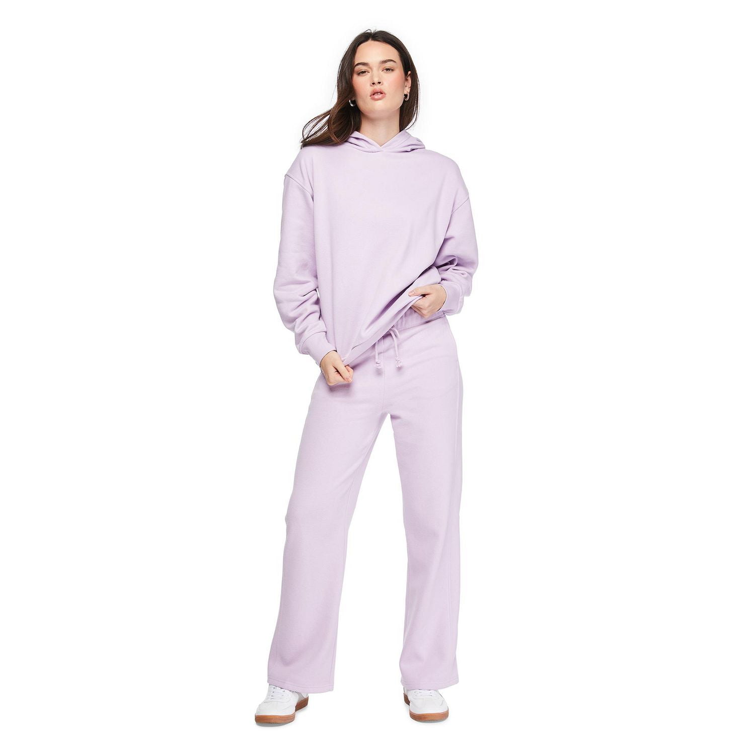 No Boundaries Women's Wide Leg Sweatpant