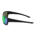 thumbnail image 3 of Athletic Works Polarized Black and Green Wraparound Sunglasses, 3 of 3