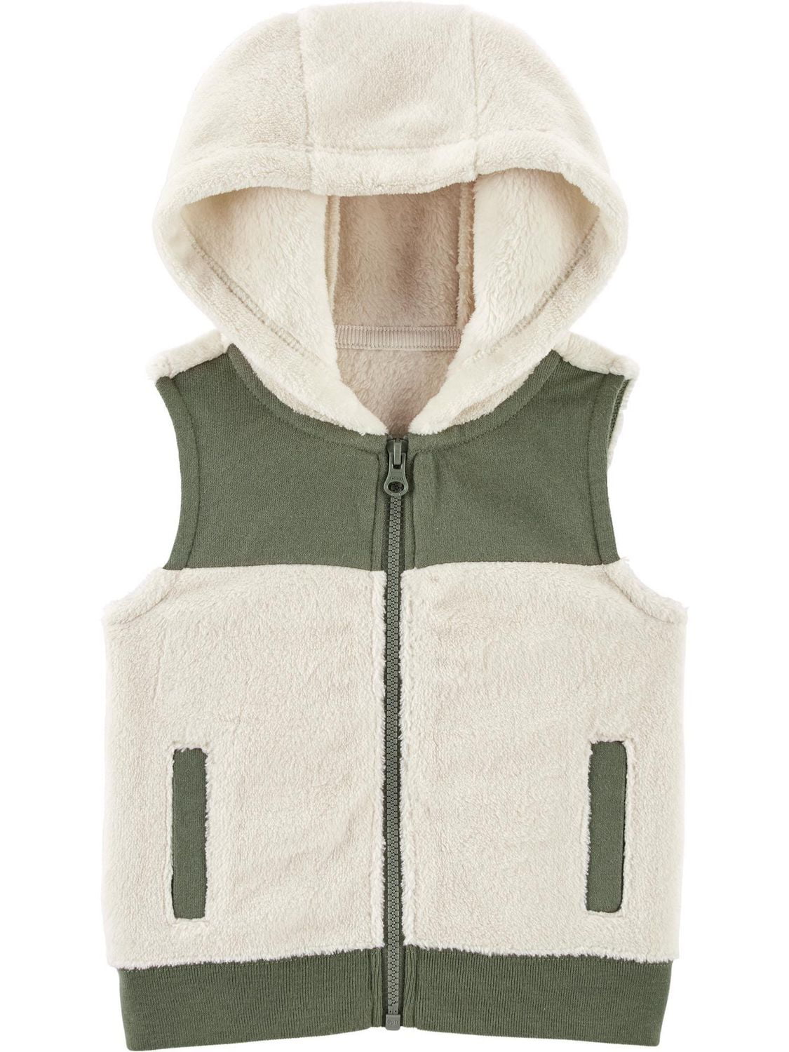 Carter's Child of Mine Infant Boys' Vest Set - Brown Stripes