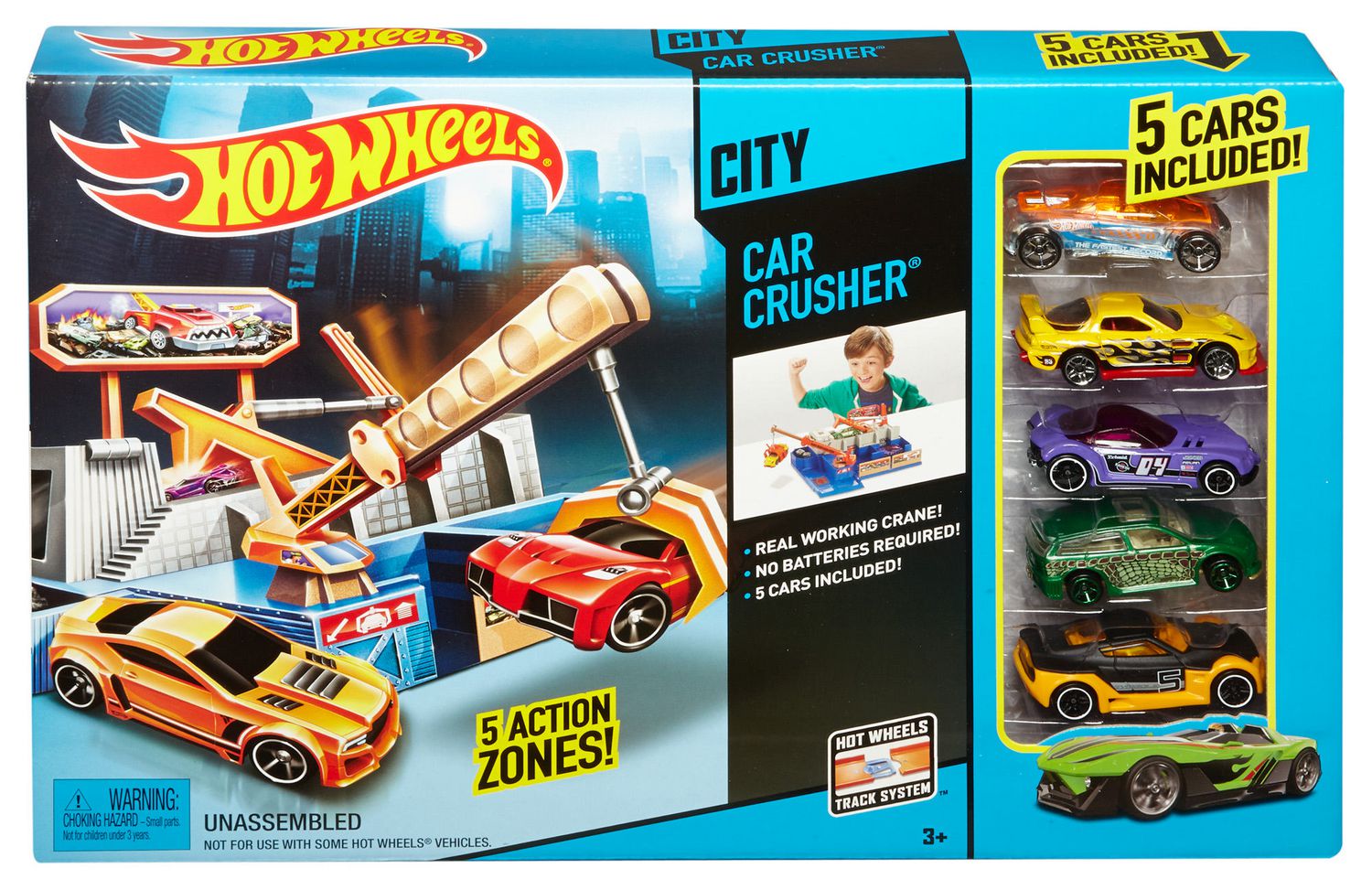 Hot Wheels Car Crusher Track Set - Walmart.ca