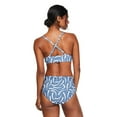 thumbnail image 3 of Haut de bikini en triangle imprimé George pour femmes, 3 of 6