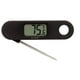 Un thermomètre compact pliable AccuChef, noir our rouge, modèle 2250 Enregistre la température interne – image 2 sur 9
