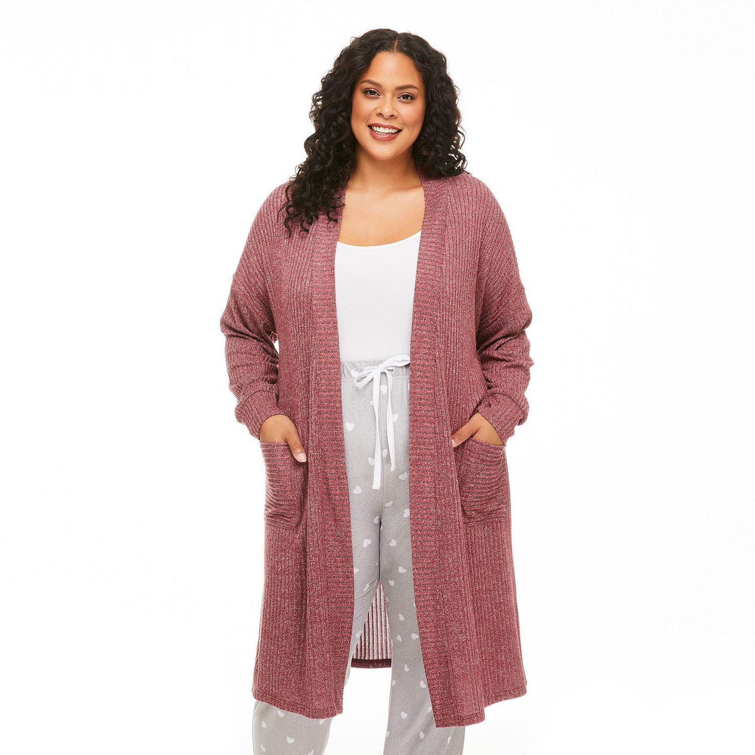 Plus size sleep cardigan new arrivals