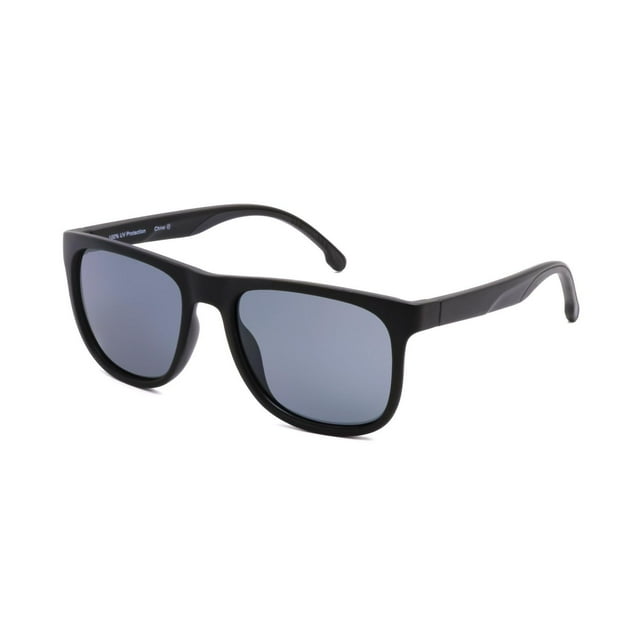 Athletic Works Polarized Black Square Sunglasses