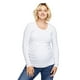 T-shirt tunique à manches longues Paisley Sky Maternité – image 1 sur 6