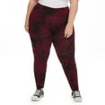 thumbnail image 1 of George Plus Women's Printed Basic Legging, 1 of 6