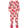 thumbnail image 1 of Carter's Child of Mine Fil 1 pijama - Sandía rosa, 1 of 4