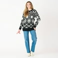 thumbnail image 2 of DV L/S Jacquard sweater, 2 of 3