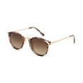 thumbnail image 1 of Time & Tru Women's Polarized Tort Round Sunglasses, 1 of 3
