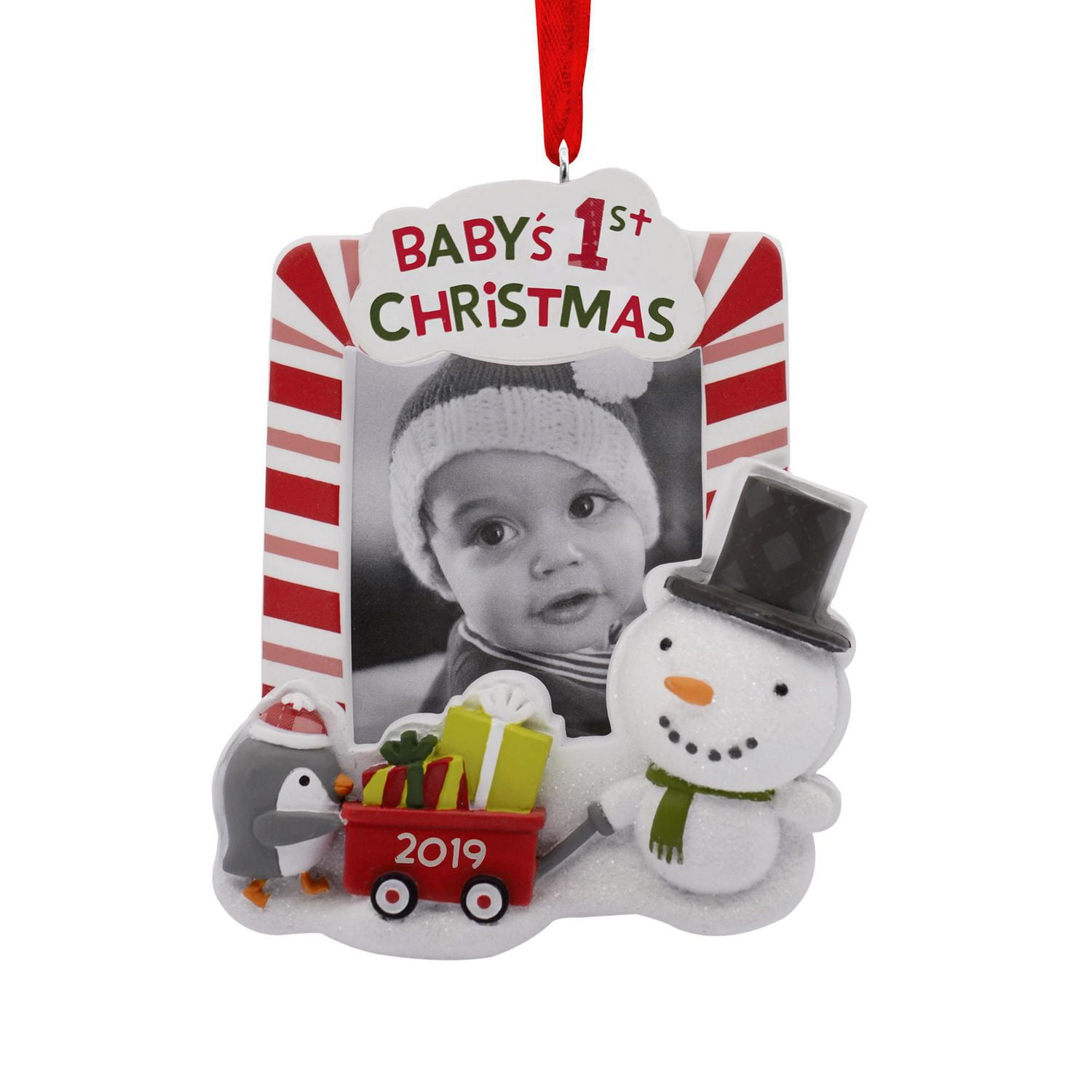 Hallmark Baby S 1st Christmas 2019 Candy Cane Photo Frame