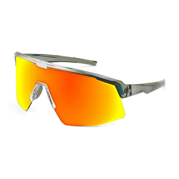 Workload Grey and Red Shield Sunglasses