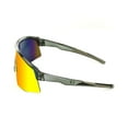 thumbnail image 3 of Workload Grey and Red Shield Sunglasses, 3 of 3