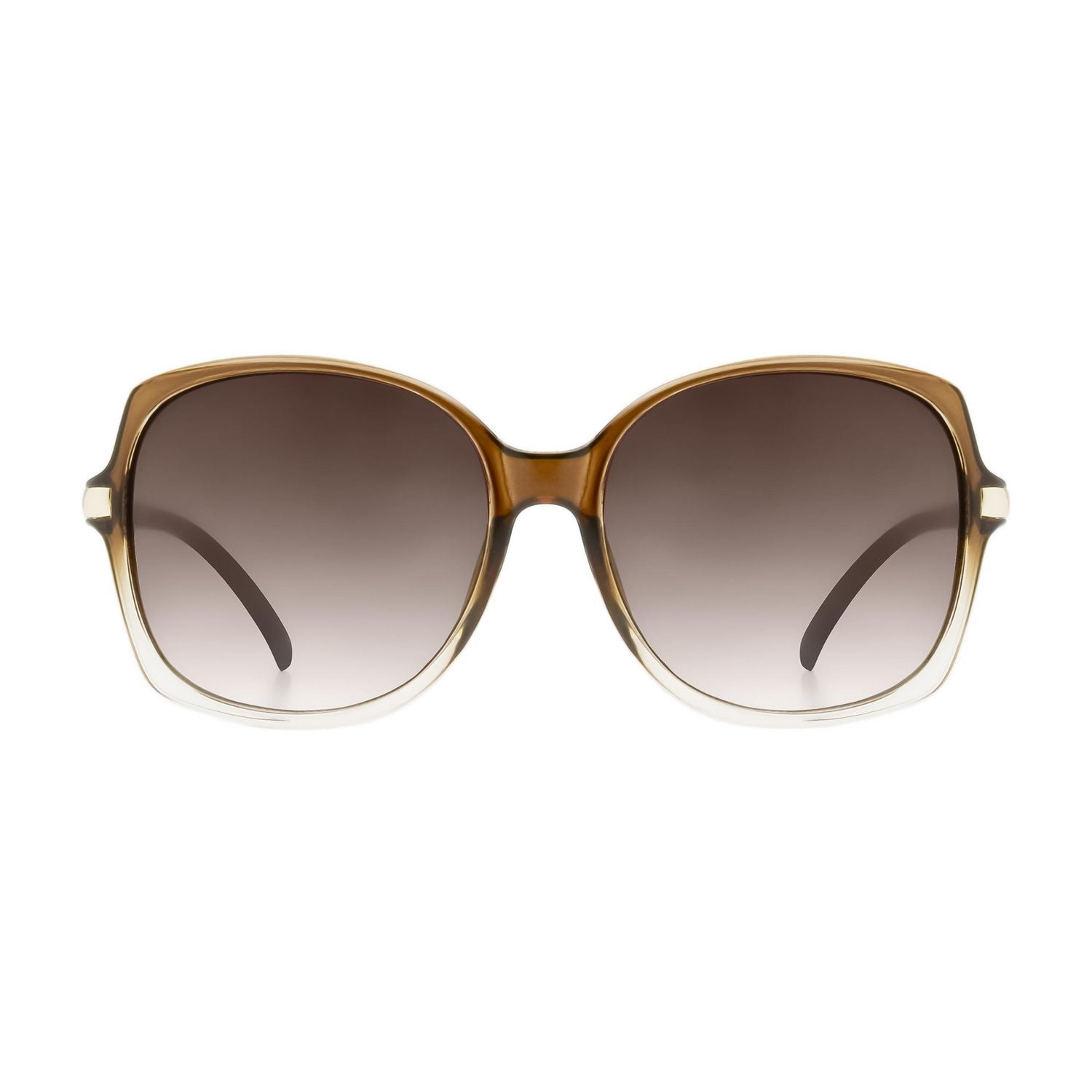 TropicCal Women's Brown Wraparound Sunglasses