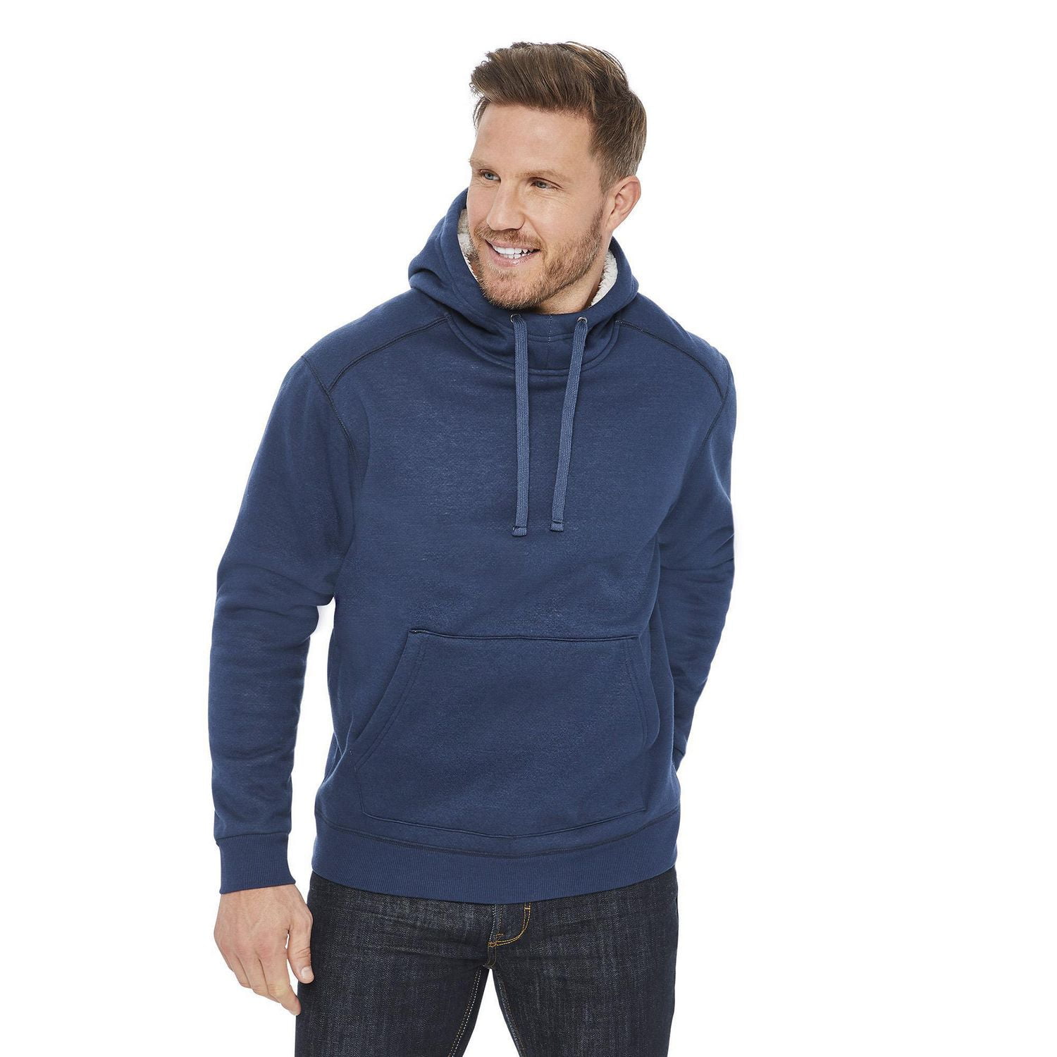George Men's Sherpa-Lined Hoodie