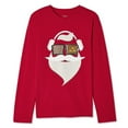thumbnail image 3 of George Boys' Christmas Sound & Light-Up Patch Pullover, 3 of 3