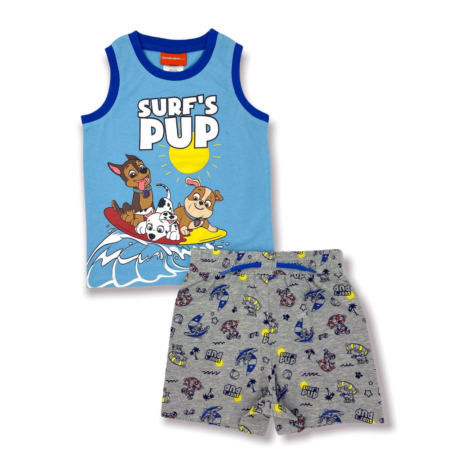 Paw Patrol Boy`s 2 piece short and tank set