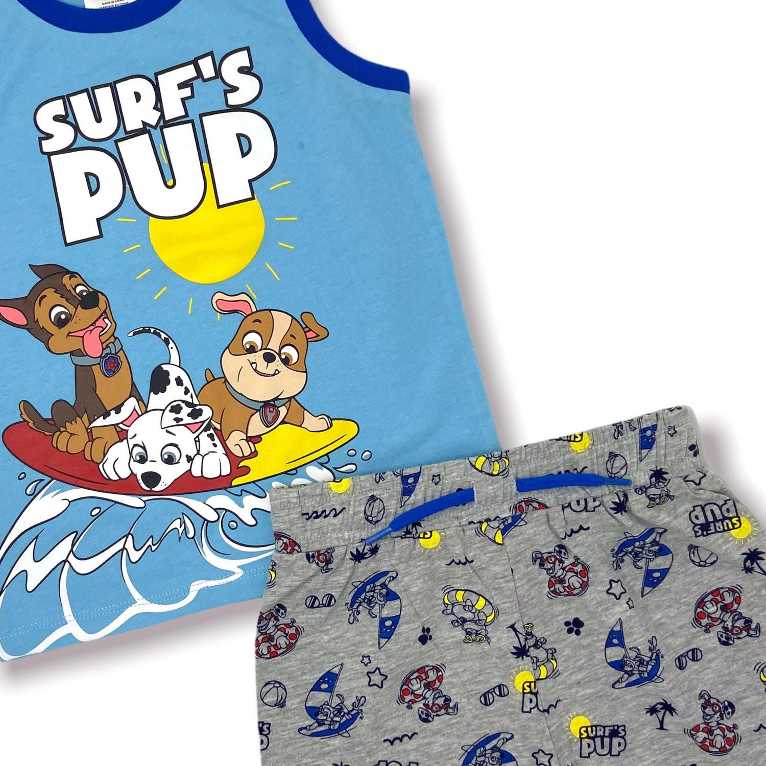 Paw Patrol Boy`s 2 piece short and tank set
