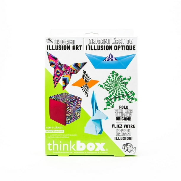 Think Box L’art de l’illusion optique origami par Horizon Group USA