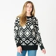 thumbnail image 1 of DV L/S Jacquard sweater, 1 of 3
