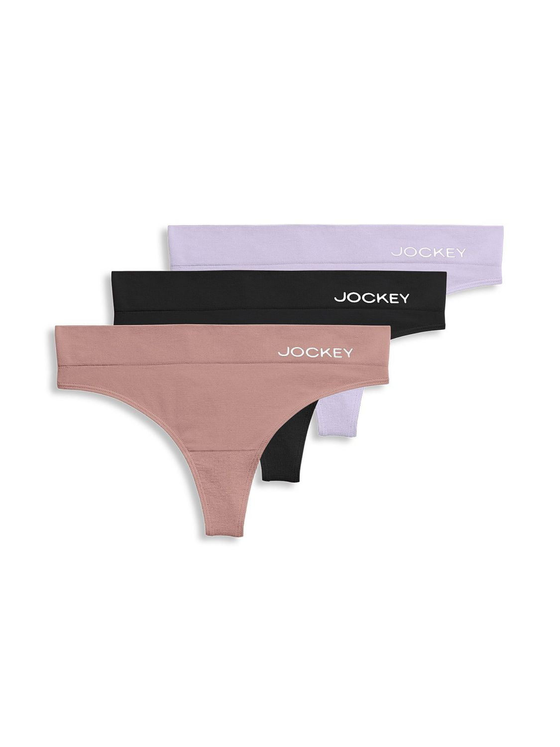 Jockey® Essentials Seamfree® Eco Thong - 3 pack