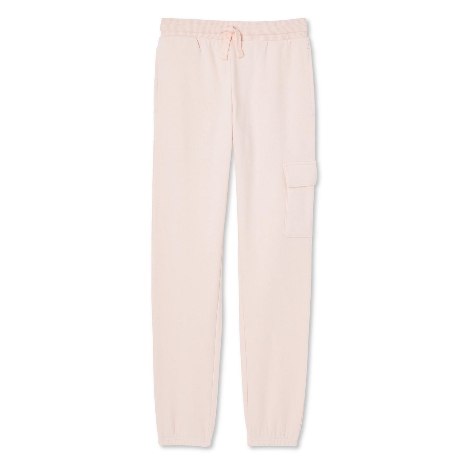 Pantalon de jogging avec poches à rabat fille noir