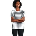 thumbnail image 1 of T-shirt à encolure ras du cou George pour femmes, 1 of 6