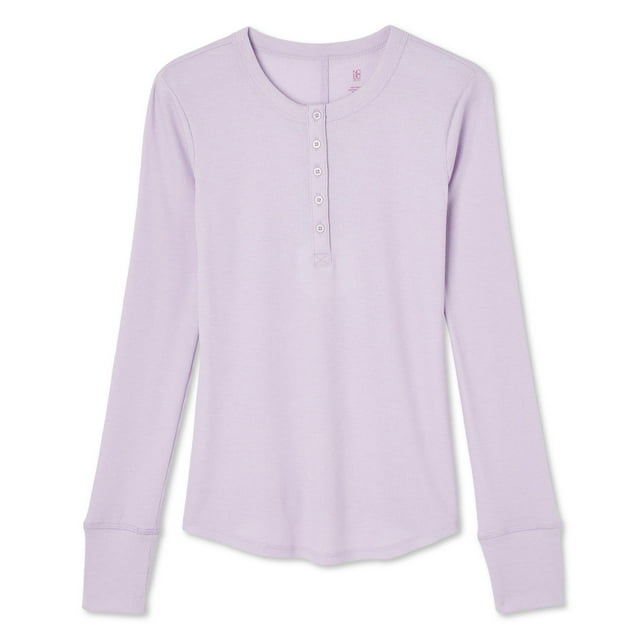 T-shirt henley No Boundaries pour femmes