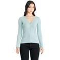 thumbnail image 1 of George Women's Henley Tee, 1 of 6