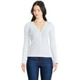 thumbnail image 1 of George Women's Henley Tee, 1 of 6