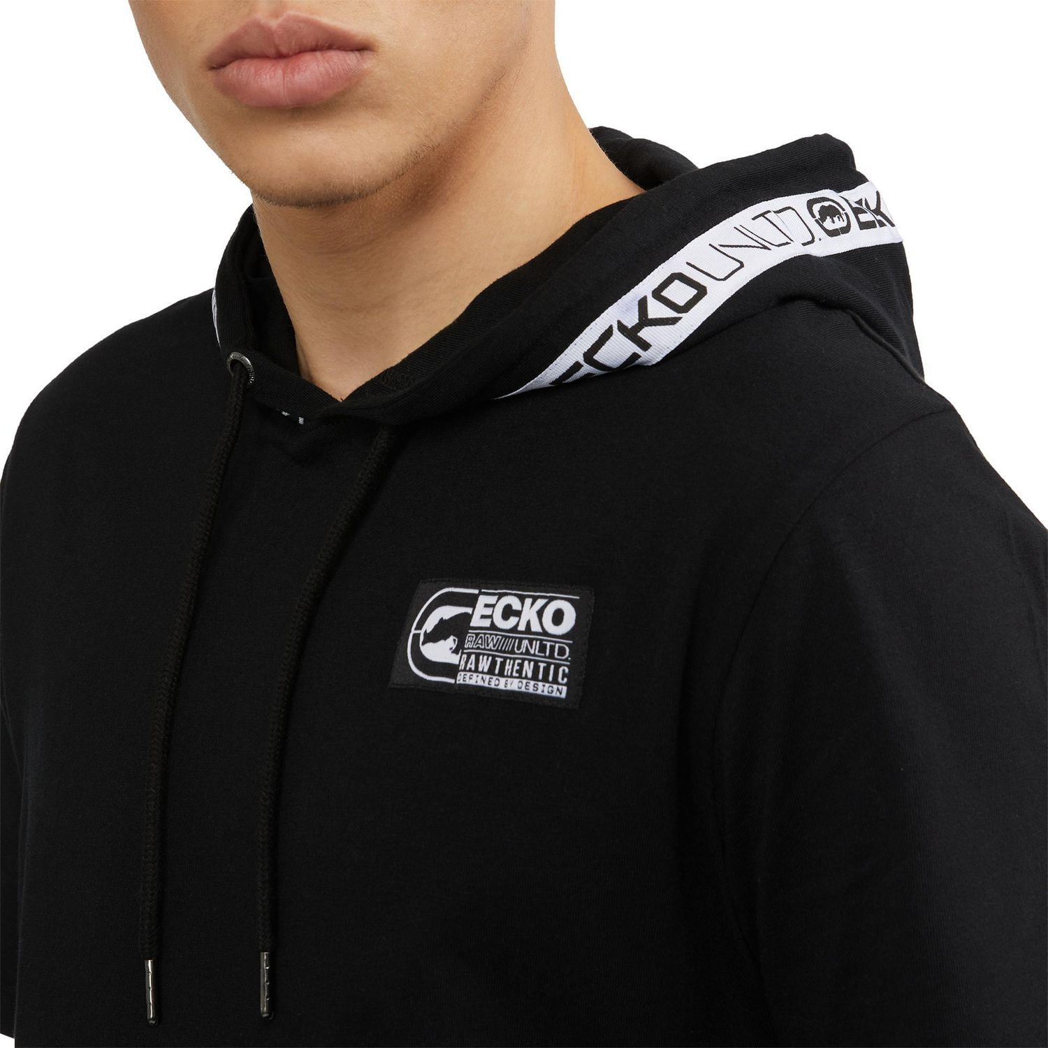 Ecko UNLTD Men’s Short Sleeve Hoodie With Tape