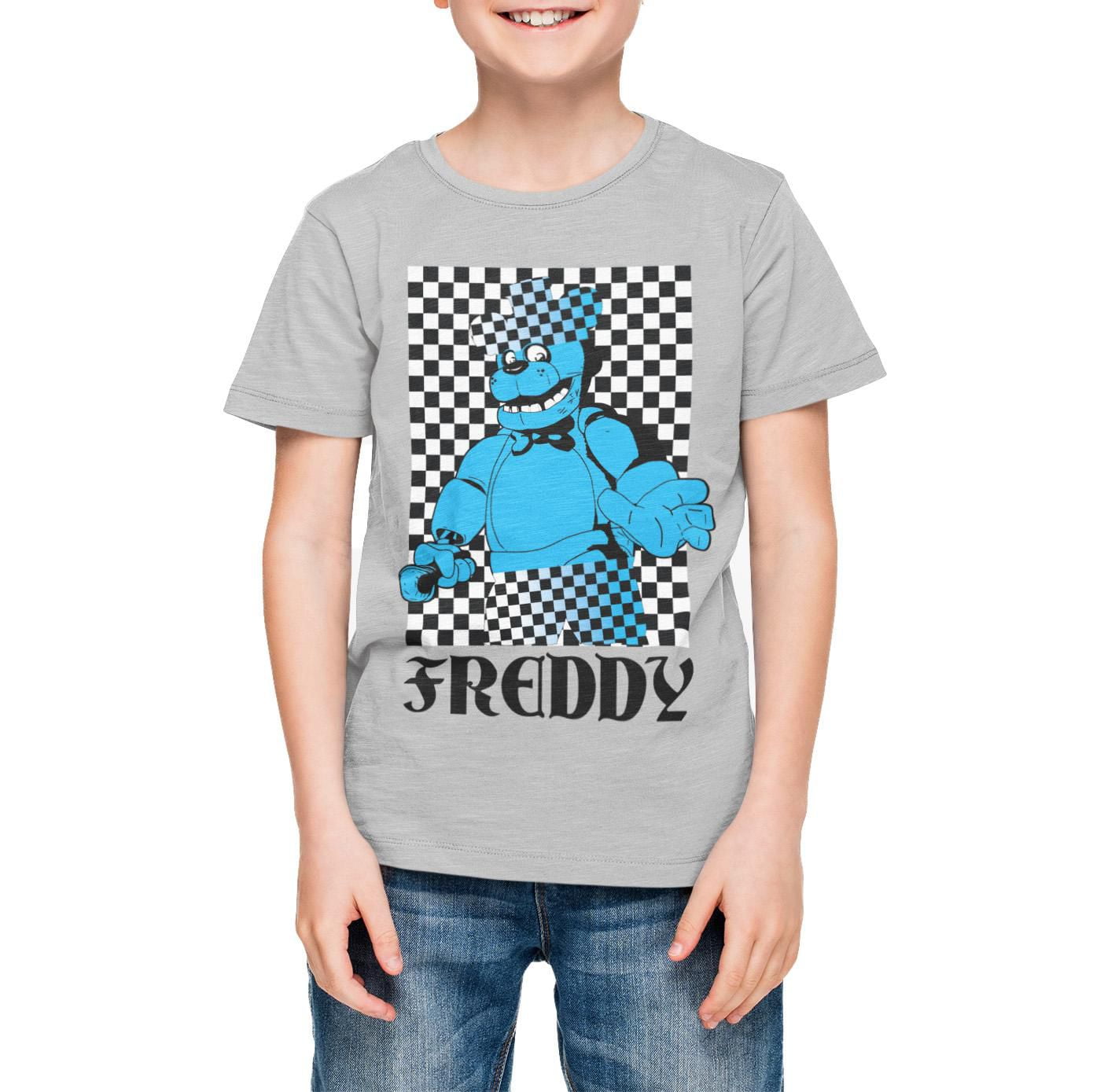 Five Night at Freddy's Boy's Short Sleeve crew neck T-shirt, Sizes XS to XL
