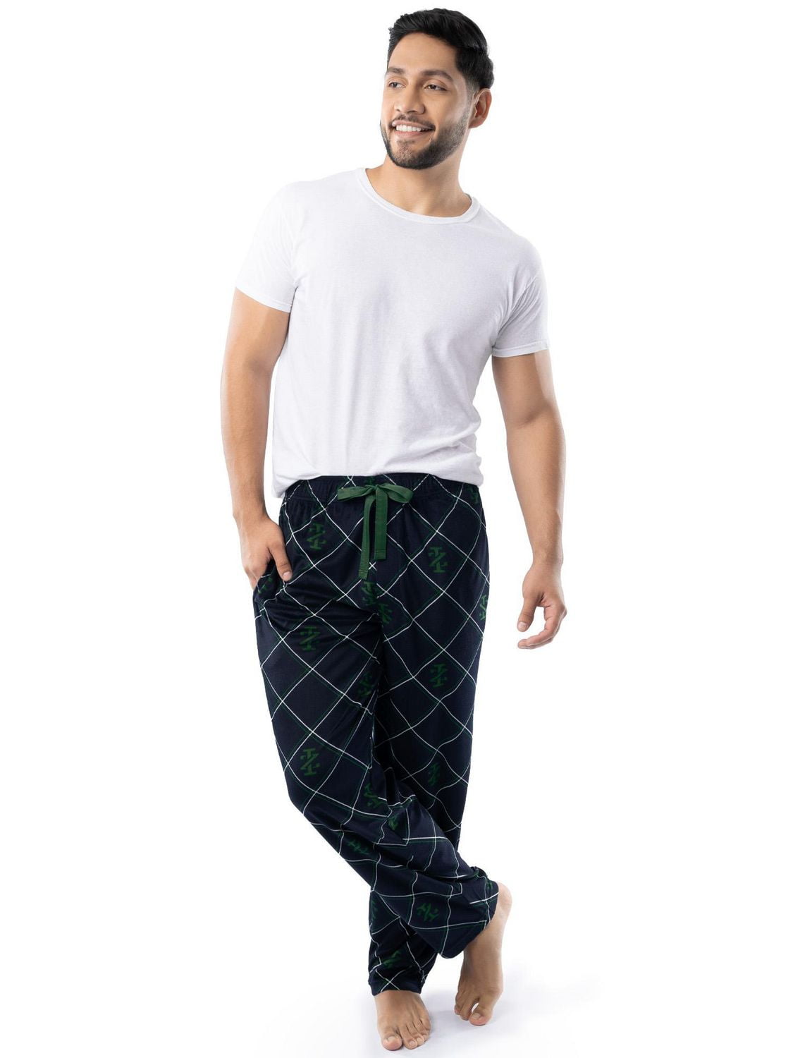 Pantalon de nuit en polaire soyeuse pour hommes de IZOD, imprimé IZOD