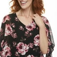 thumbnail image 4 of Penmans Women's Handkerchief Chiffon Top, 4 of 6