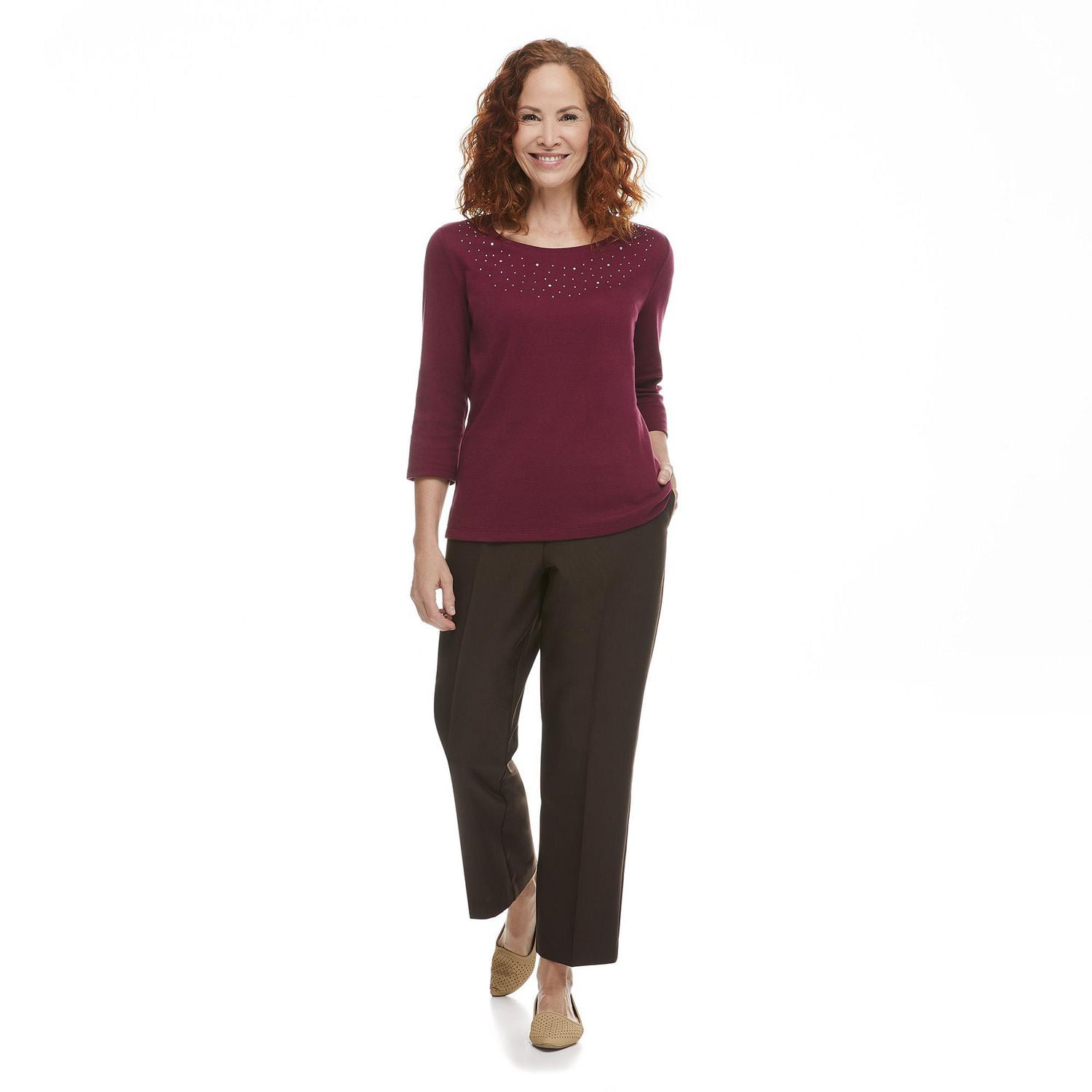 Pantalon en polyester enfilable Penmans Petite pour femmes