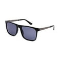 thumbnail image 1 of George Men's Polarized Black Square Sunglasses, 1 of 3