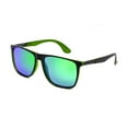 thumbnail image 1 of Athletic Works Polarized Black and Green Square Sunglasses, 1 of 3