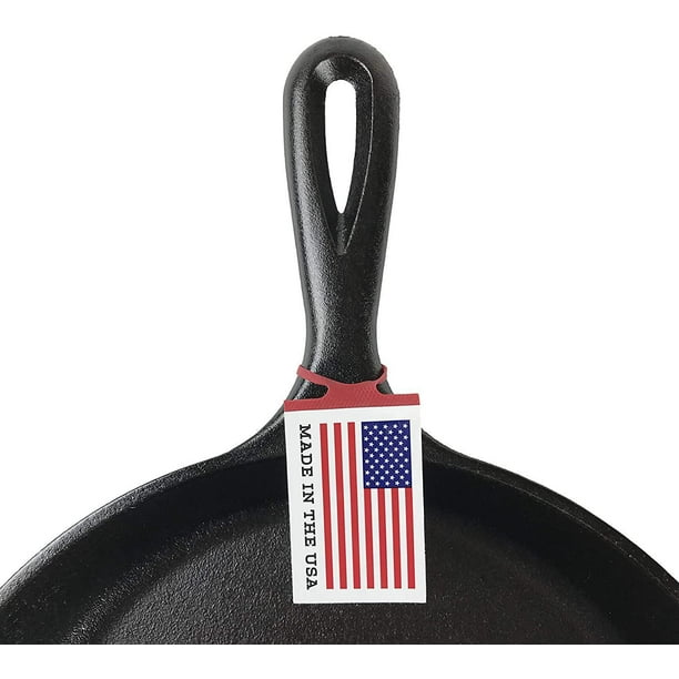 Buy Lodge Logic Pre-Seasoned Cast Iron Deep Skillet - 10.25-inch (Black)  Online at Low Prices in India 