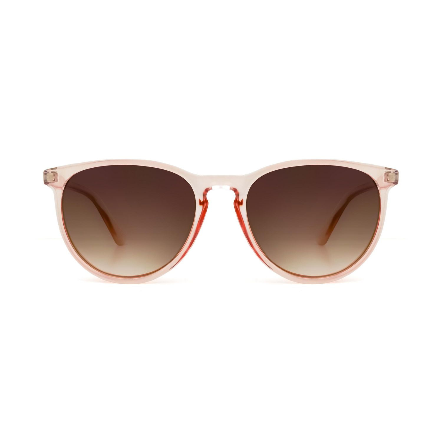 No Boundaries Women's Pink Square Sunglasses