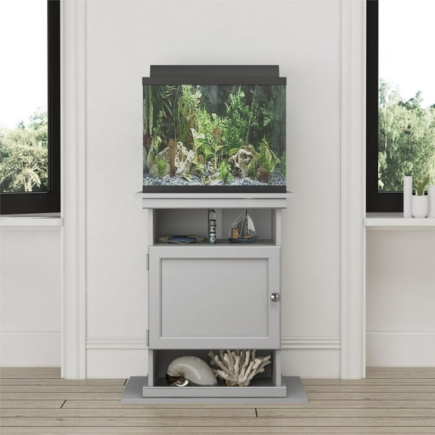 Flipper™ 10/20 Gallon Aquarium Stand, Ivory Oak Walmart.ca